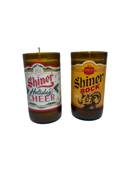 Shiner Bock Candles