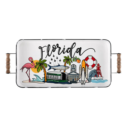 State of Florida Icon Serving Tray-Licensed by Glory Haus