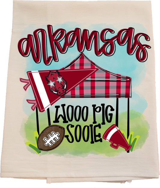 Arkansas Tea Towel-licensed by Bunnies and Bows