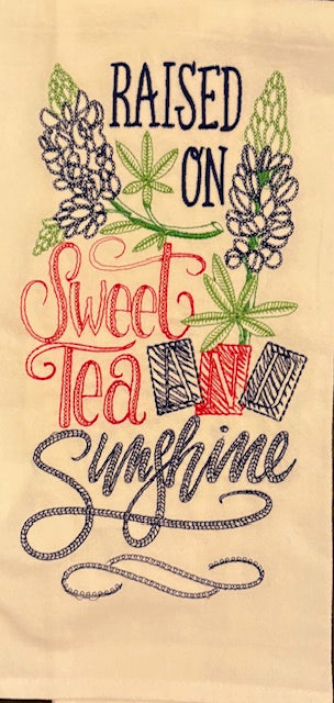 Raised on Sweet Tea Towel