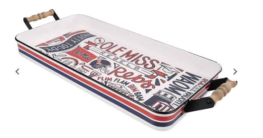 Ole Miss University Serving Tray-Licensed by Glory Haus