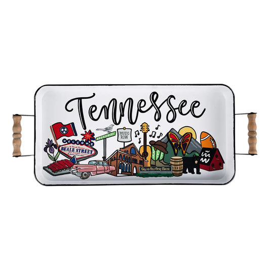 State of Tennessee Icon Serving Tray-Licensed by Glory Haus