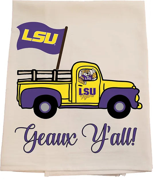 LSU Truck-Licensed carried by Bows and Bunnies.