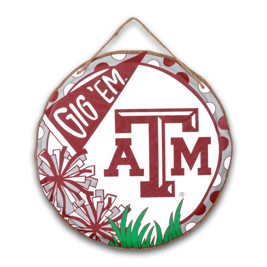 University Burlap Hangers - Collegiate-Licensed by Glory Haus