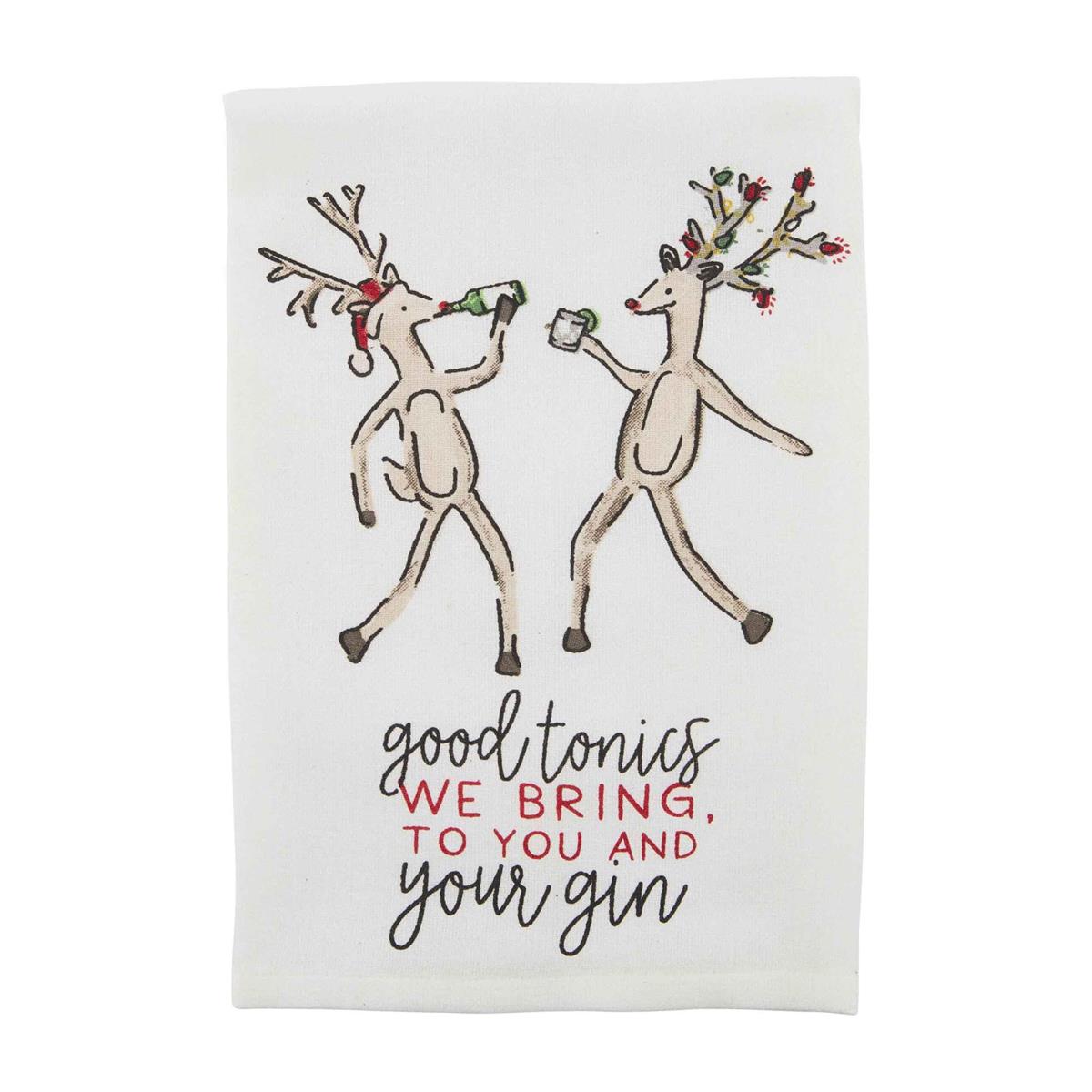Good Tonics We Bring Tea Towel