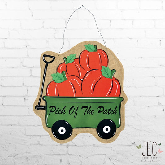 Holiday Burlap Hangers