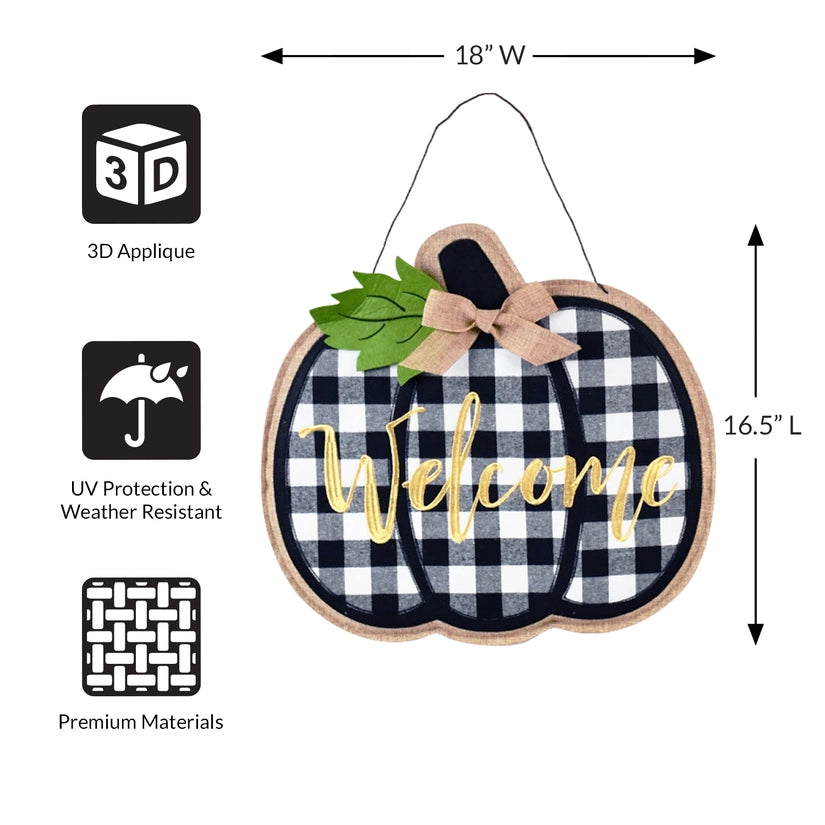 Holiday Burlap Hangers