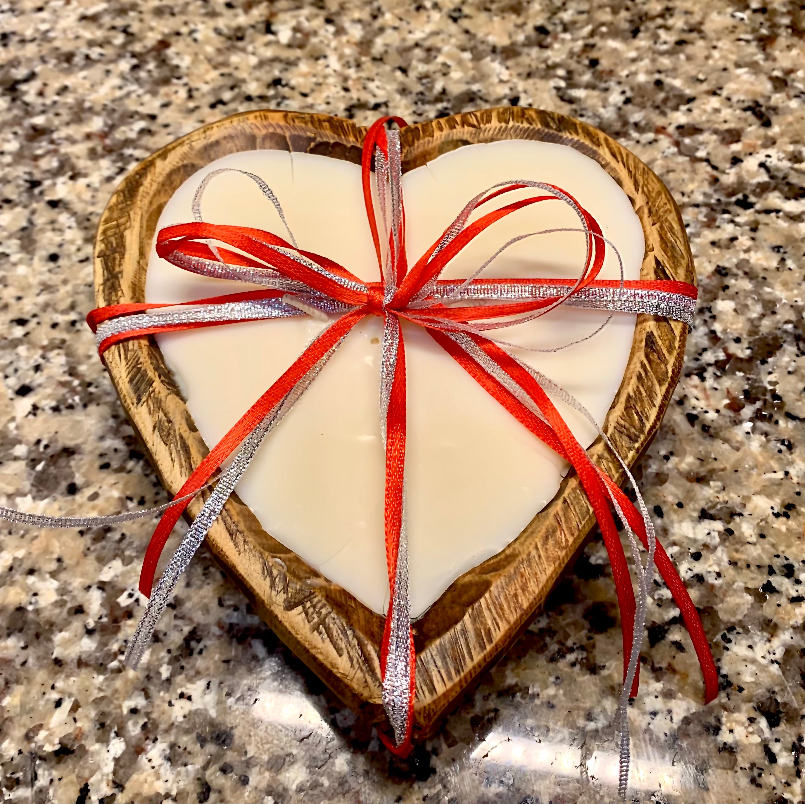 Heart Bread Bowl Candles