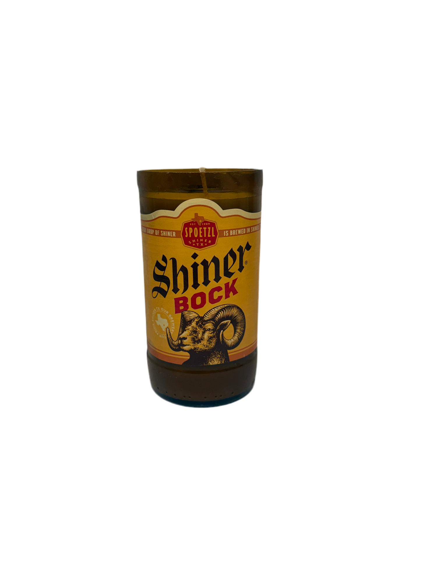 Shiner Bock Candles