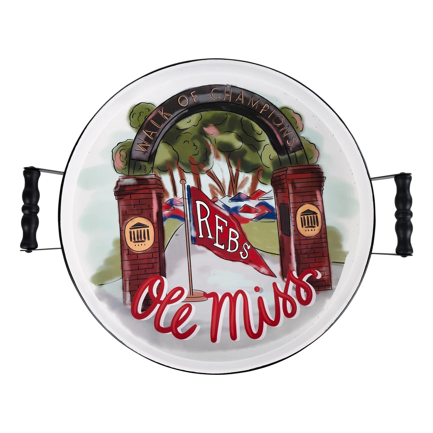 Ole Miss Tray Licensed Carried by Glory Haus