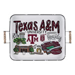 Load image into Gallery viewer, Texas A &amp; M Enamel Tray
