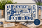 University of Kentucky Serving Tray-Licensed by Glory Haus
