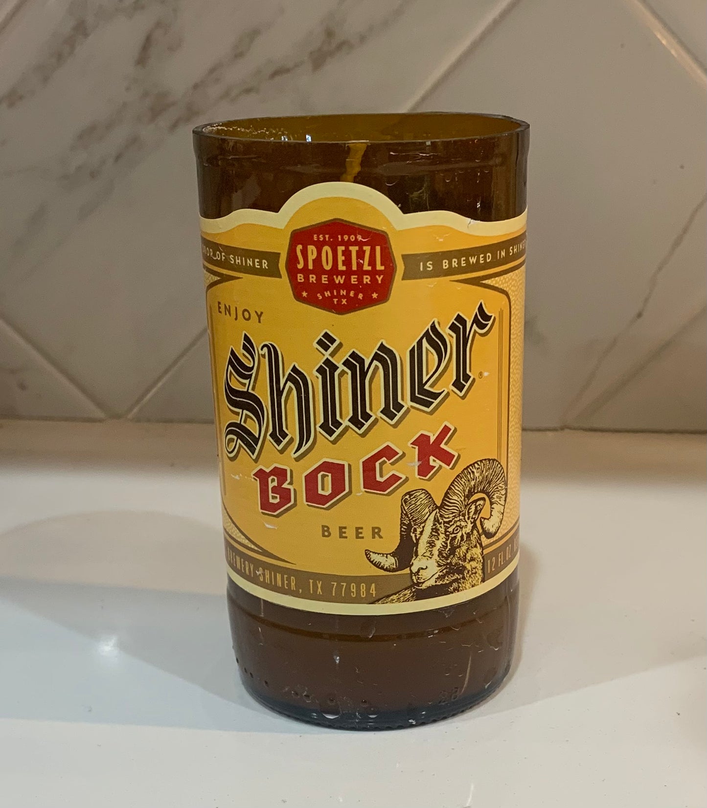 Shiner Bock Candles