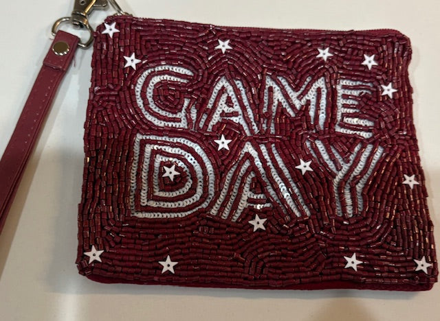 Game Day Wallet-Maroon