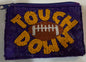 Game Day Wallets-purple and gold