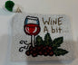 Wallet for Clear Bag-Wine a Bit