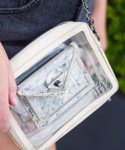 Wallet for Clear Bag-Wine a Bit