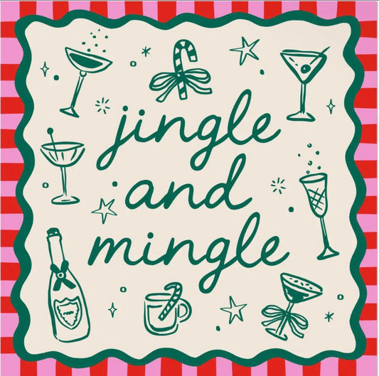 Jingle and Mingle Napkins