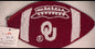 Oklahoma University Beaded Clutch-Licensed carried by La Chic Designs