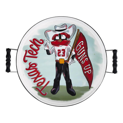 Texas Tech Round Tray License carried by Glory Haus