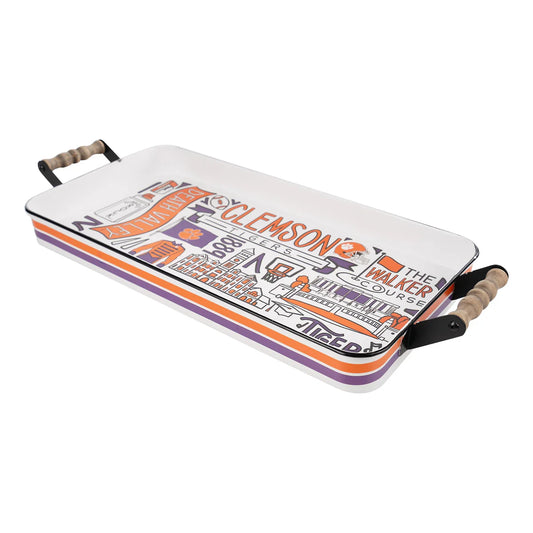 Clemson University Serving Tray-Licensed by Glory Haus