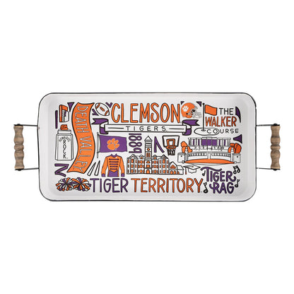 Clemson University Serving Tray-Licensed by Glory Haus