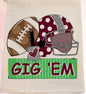 Texas A&M Field Tea Towel