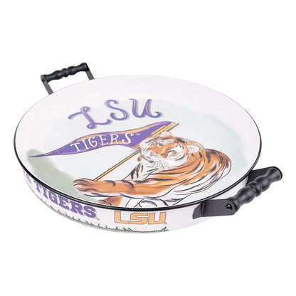 LSU Round Tray License carried by Glory Haus