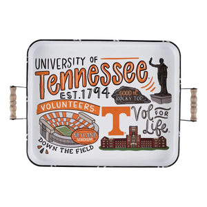 University of Tennessee Enamel Tray