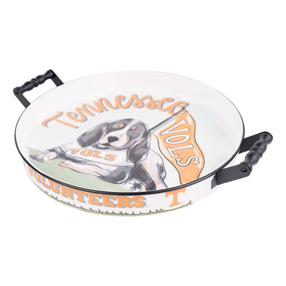 Tennessee Volunteers Enamel Snack and Drink Tray Licensed by Glory Haus
