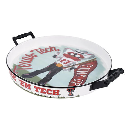 Texas Tech Round Tray License carried by Glory Haus
