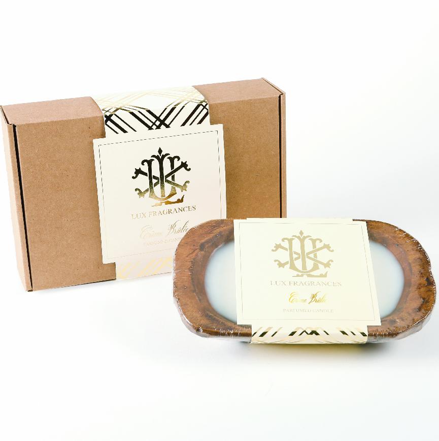 Lux Bread Bowl Candle Box Set
