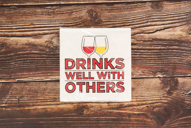 Drink Well with Others Drink Napkin