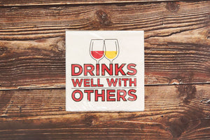 Drink Well with Others Drink Napkin
