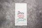Dear, Santa Define Good Tea Towel