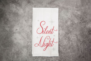 Silent Night Tea Towel